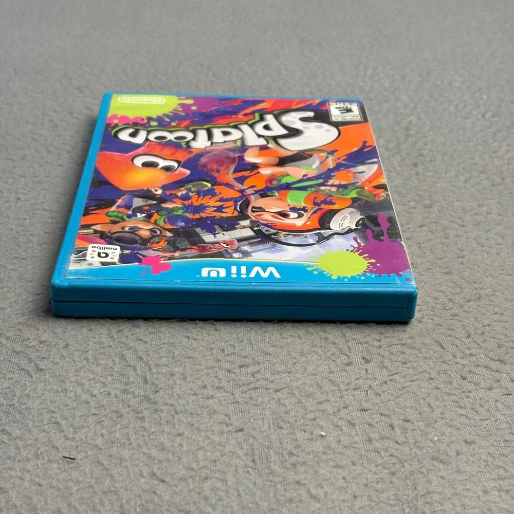 Splatoon Nintendo Wii U Video Game Original Ink Shooter WUP-P-AGME USA